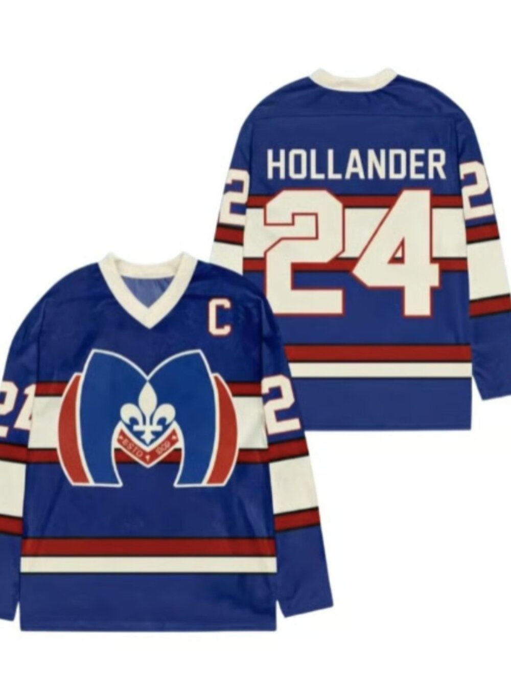 Heated Rivalry Shane Hollander Montreal Metros Hockey Jersey #24